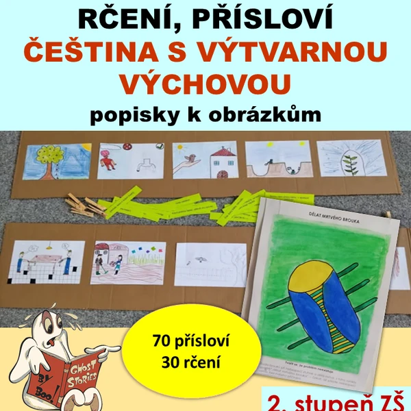 Rčení, přísloví - popisky k obrázkům