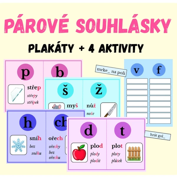 Párové souhlásky