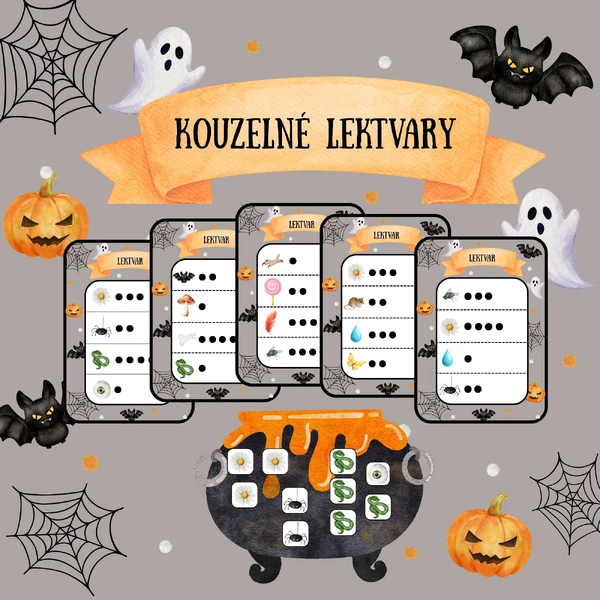 Kouzelné lektvary (halloween, čarodějnice)