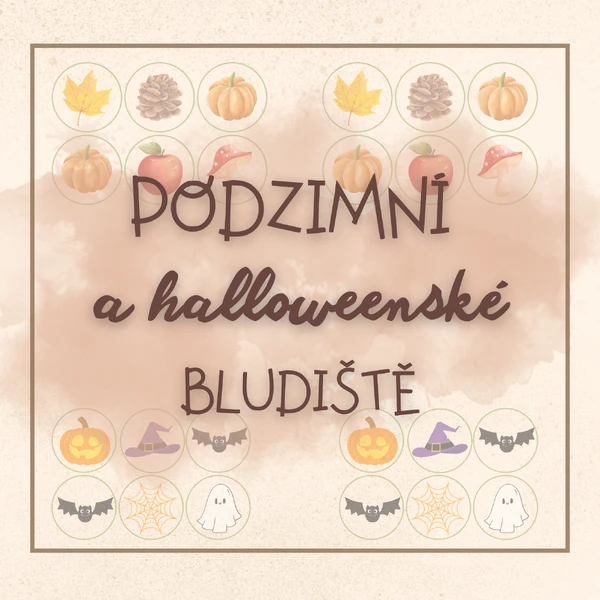 Podzimní a halloweenské bludiště
