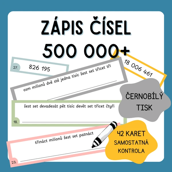 Zápis velkých čísel