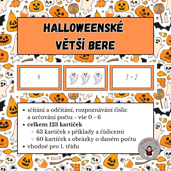 Halloweenské VĚTŠÍ BERE