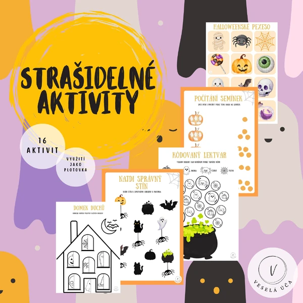 Strašidelné aktivity - Halloween hravě