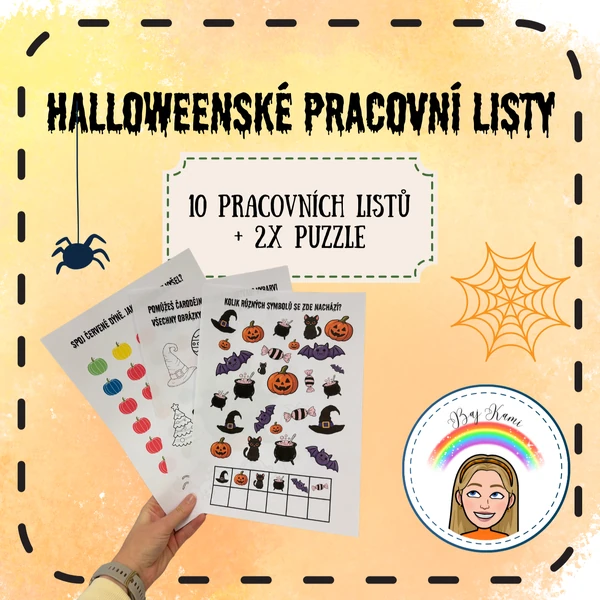 Halloweenské pracovní listy
