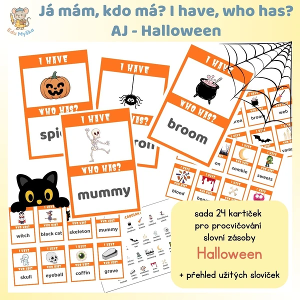 Já mám, kdo má? I have, who has? Halloween