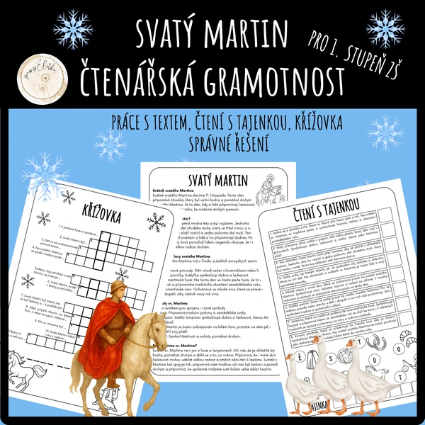 Sv. Martin - čtenářská gramotnost