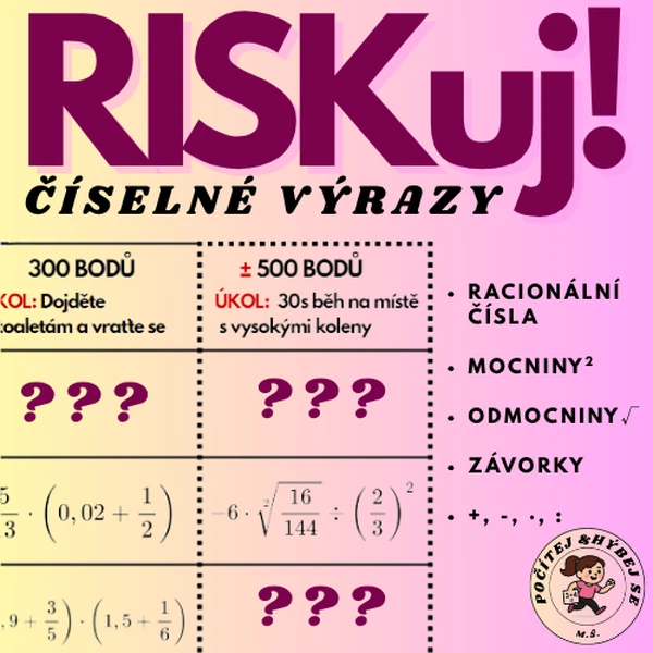 RISKuj! - Číselné výrazy