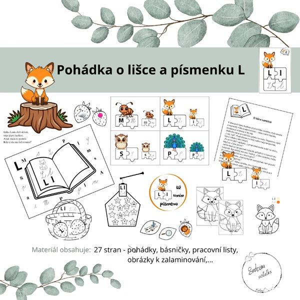 Pohádka o lišce a písmenku L
