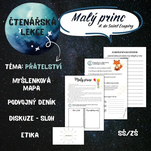 Malý princ: čtenářská lekce o přátelství