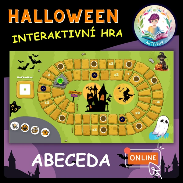 HALLOWEEN-INTERAKTIVNÍ HRA (abeceda)