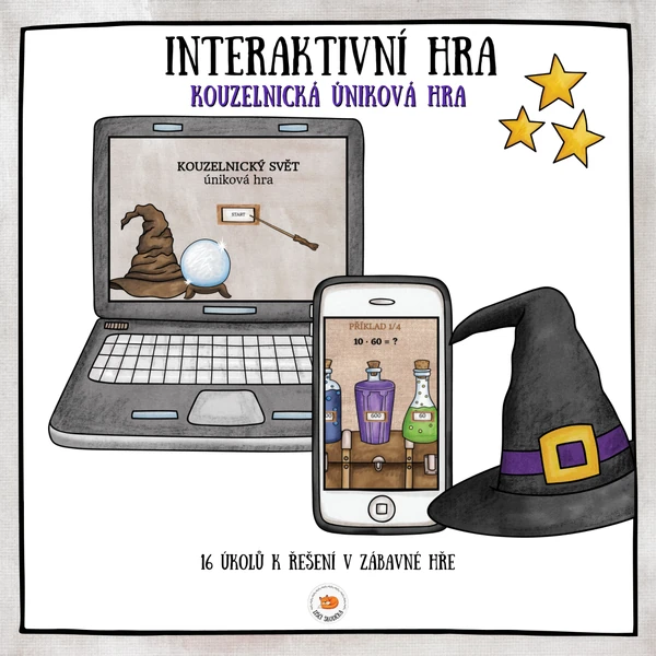 Interaktivní hra - Kouzelnický svět