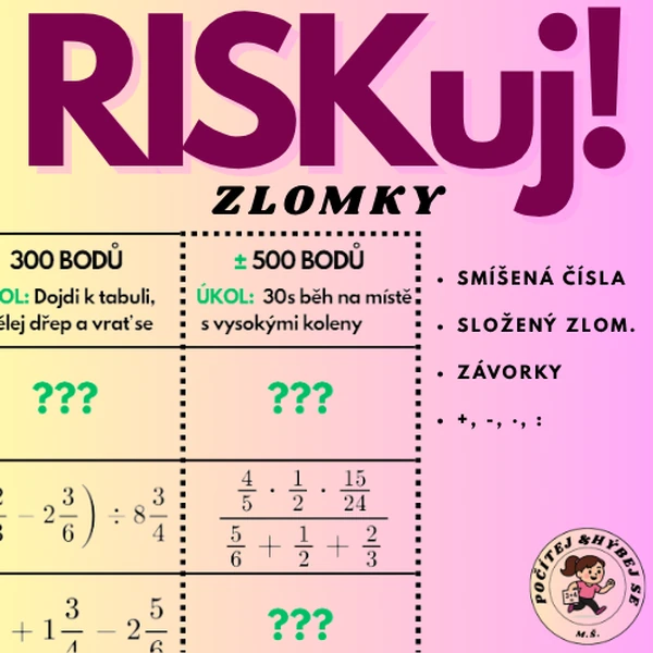 RISKuj! - Zlomky