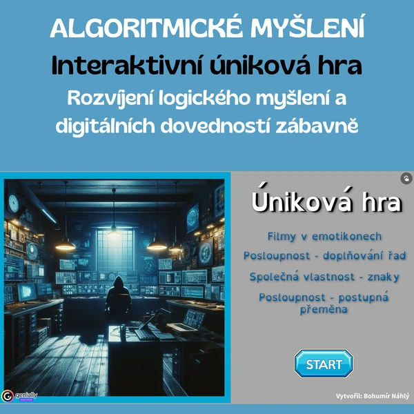 Algoritmické myšlení - interaktivní úniková hra