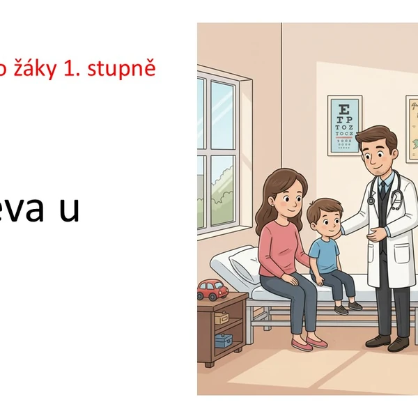 Angličtina pro žáky 1. stupně na ZŠ - návštěva lékaře