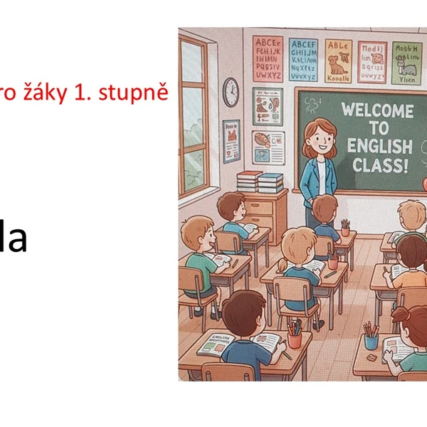 Angličtina pro žáky 1. stupně na ZŠ - škola