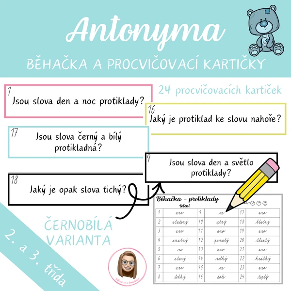 Běhačka - antonyma