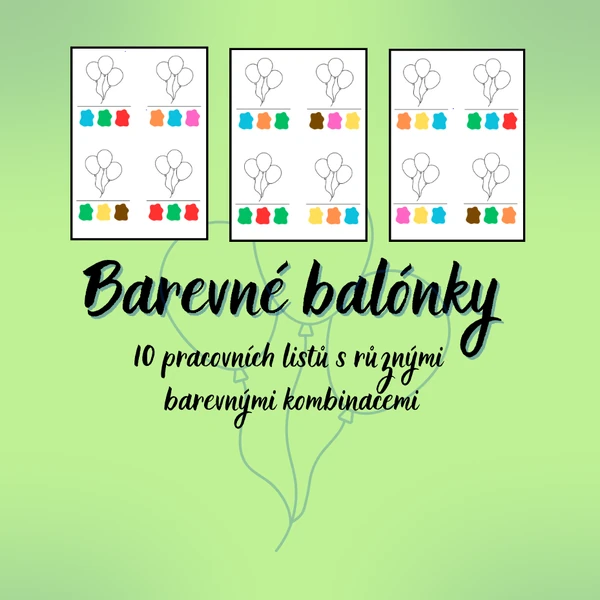 Barevné balónky