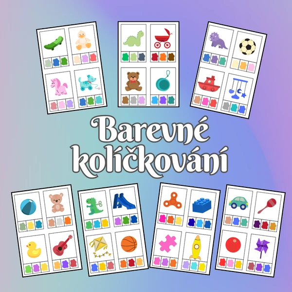 Barevné kolíčkování