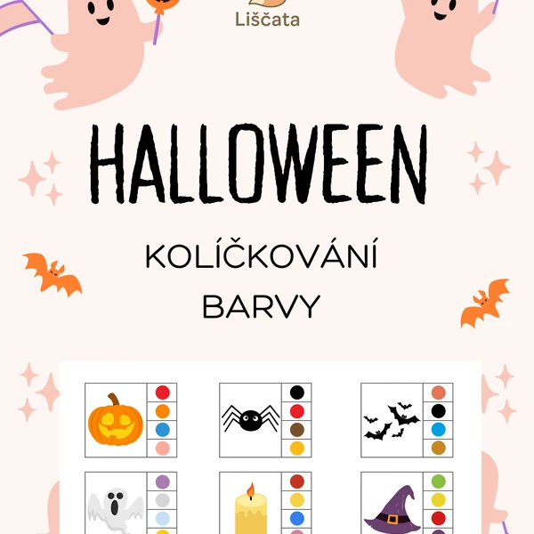 Halloween kolíčkování