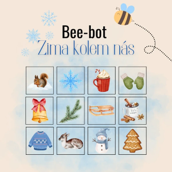 Bee-bot 🐝 Zima kolem nás❄⛄