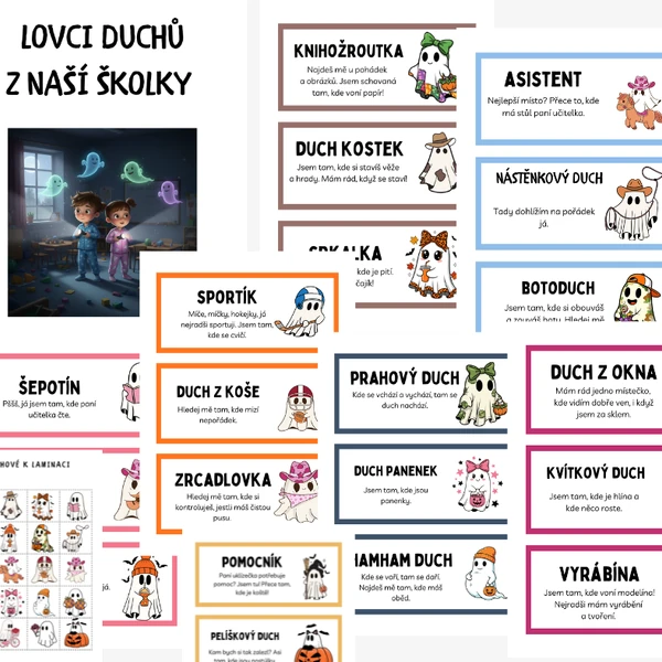 Lovci duchů z naší školky