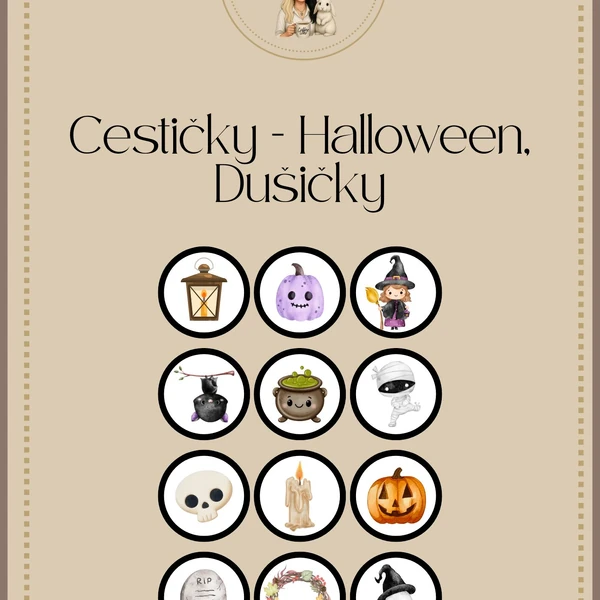 Cestičky - Halloween, Dušičky