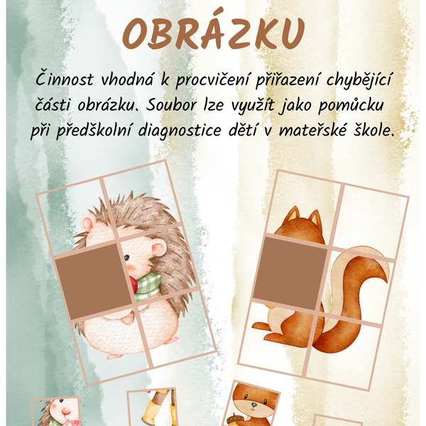 Chybějící část obrázku
