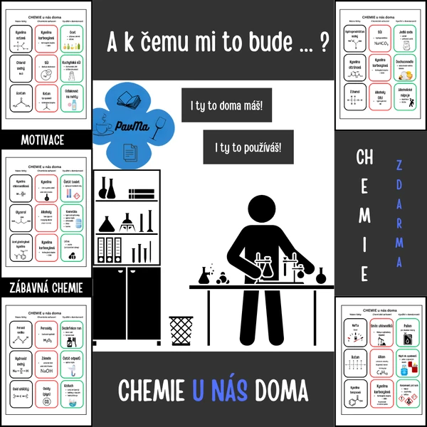 CHEMIE u nás doma: Co používáme?