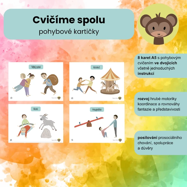 Cvičíme spolu - pohybové cvičení ve dvojicích