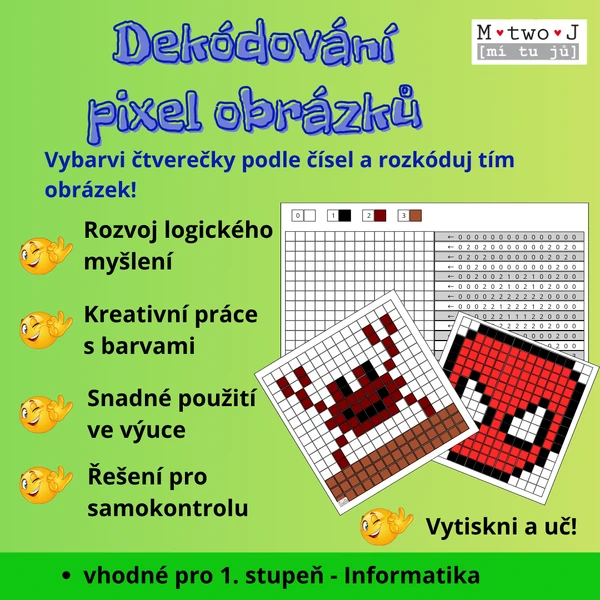 Dekódování pixel obrázků