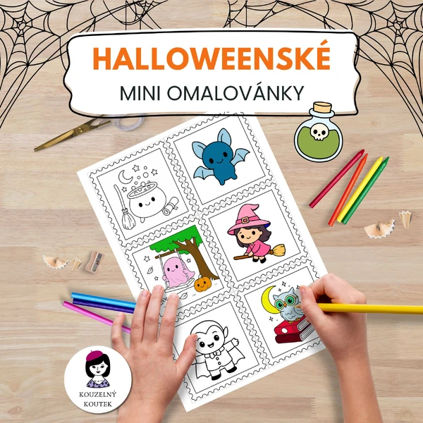 Omalovánky | Halloween | Dušičky | Podzim