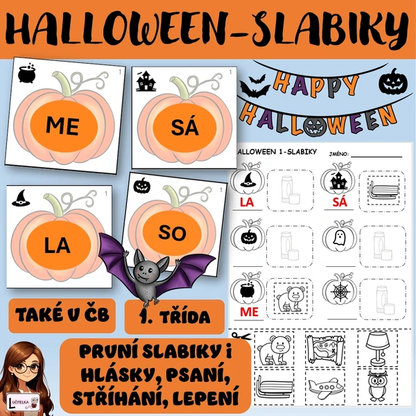 Halloween - první hlásky a slabiky
