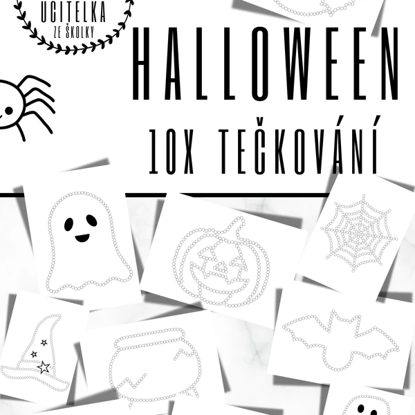 HALLOWEEN . TEČKOVÁNÍ