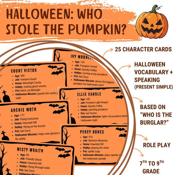 Halloween: Who stole the pumpkin?