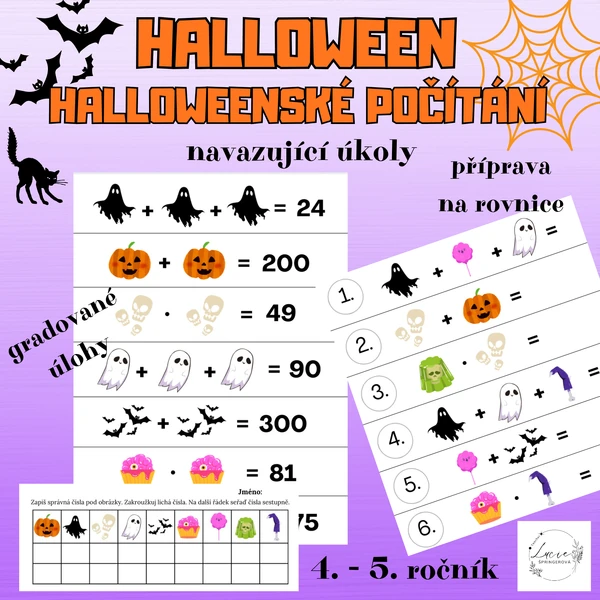 HALLOWEENSKÉ POČÍTÁNÍ
