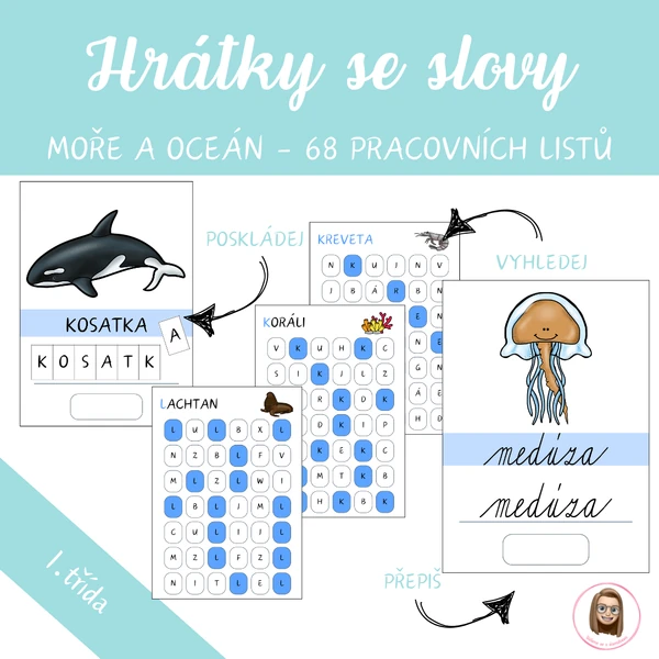 MOŘE A OCEÁN - hrátky se slovy