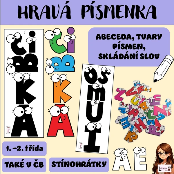 Stínohrátky s písmenky 