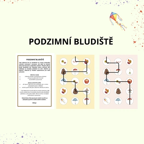 Podzimní bludiště