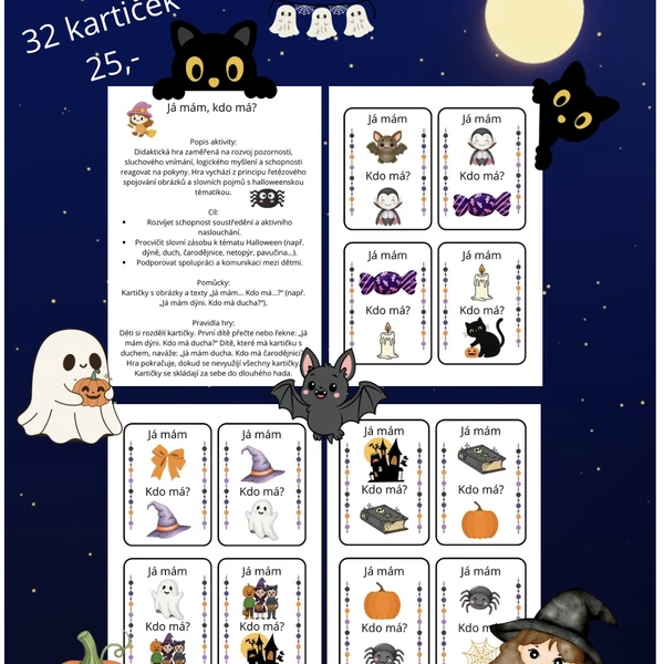 Halloweenské já mám, kdo má?
