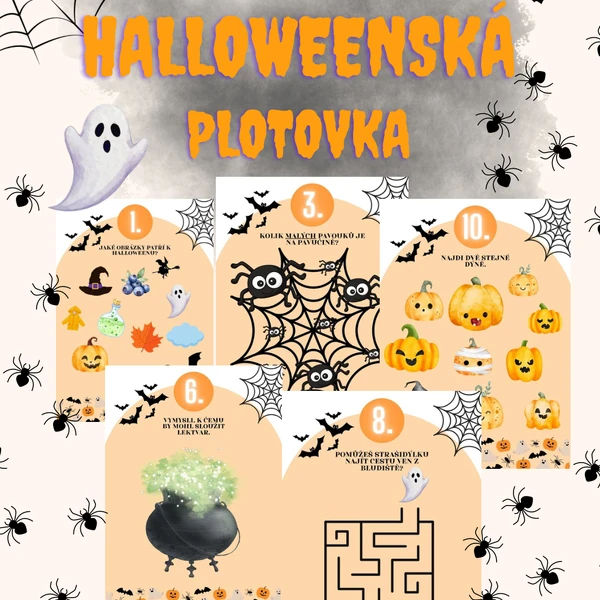 Halloweenská plotovka🎃👻