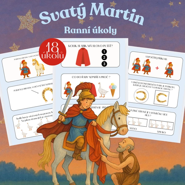 SV. MARTIN- RANNÍ ÚKOLY🐴❄️