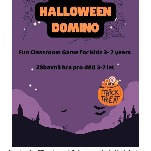 Happy Halloween Domino