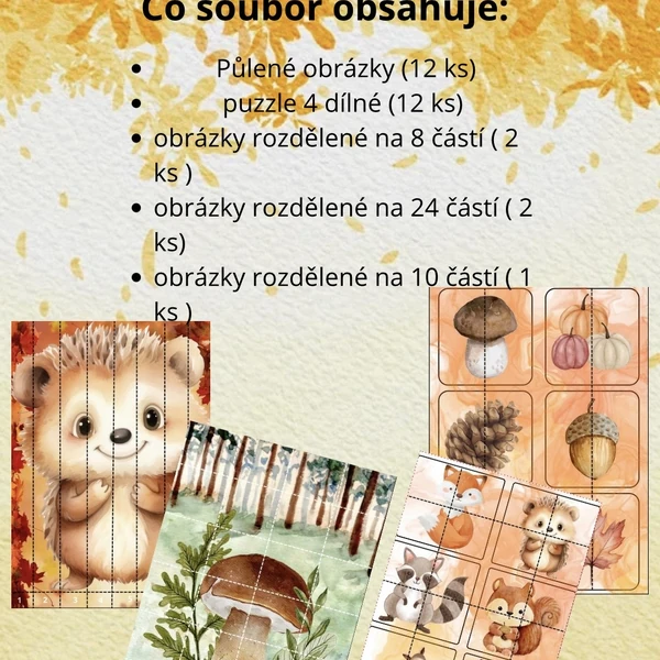 Podzimní puzzle