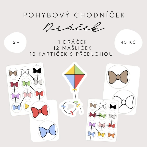 Pohybový chodníček - dráček Fráček