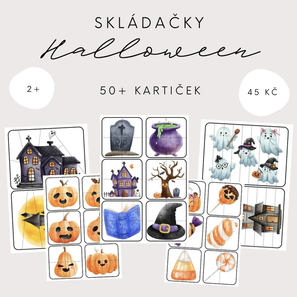Skládačky - Halloween