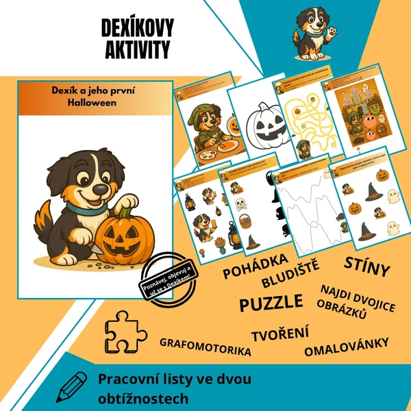 Dexík a jeho první Halloween 