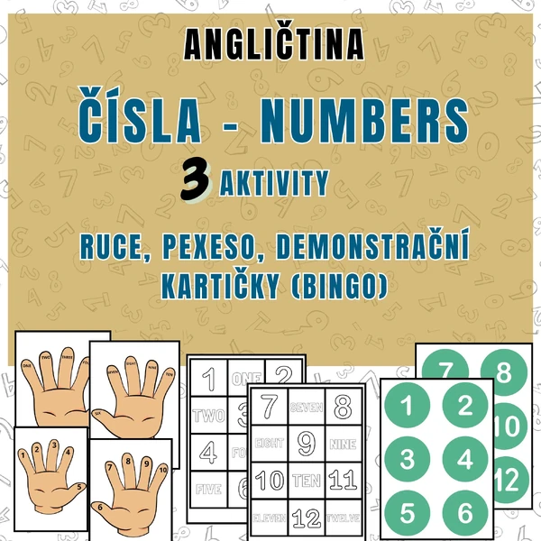 ČÍSLA - numbers