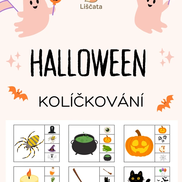 Halloween kolíčkování