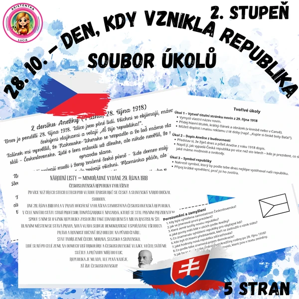 28. října - den, kdy se zrodila republika