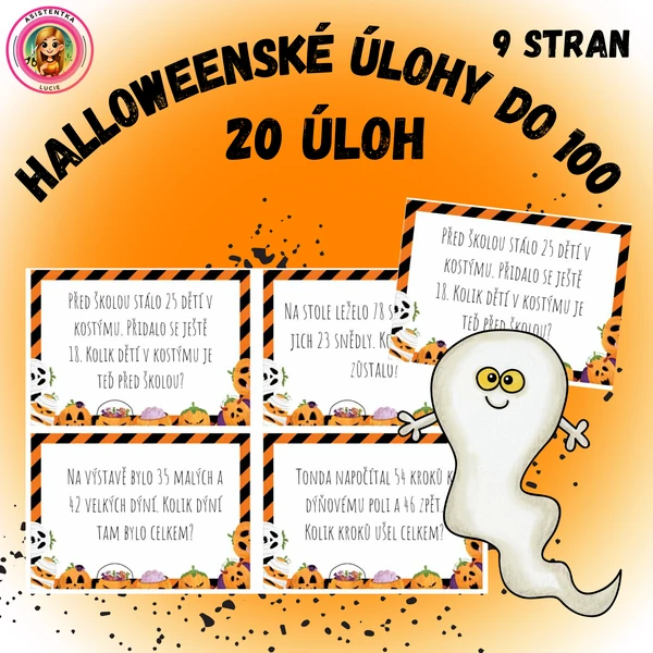 Halloweenské úlohy do 100